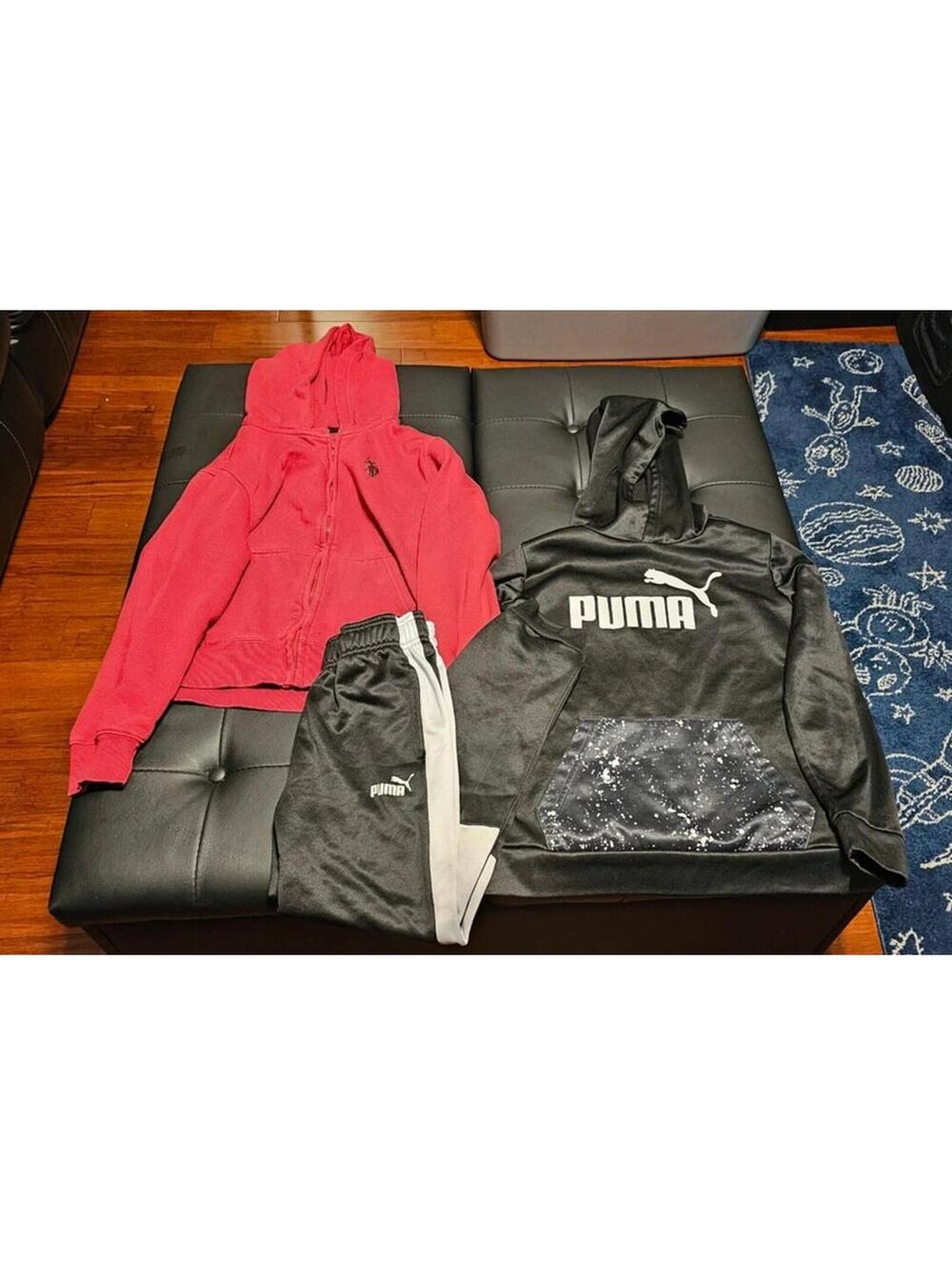 Boys large 10 12 bundle lot euc puma us polo assn